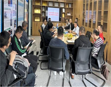 中石化西南专家到我公司取心技术调研互换